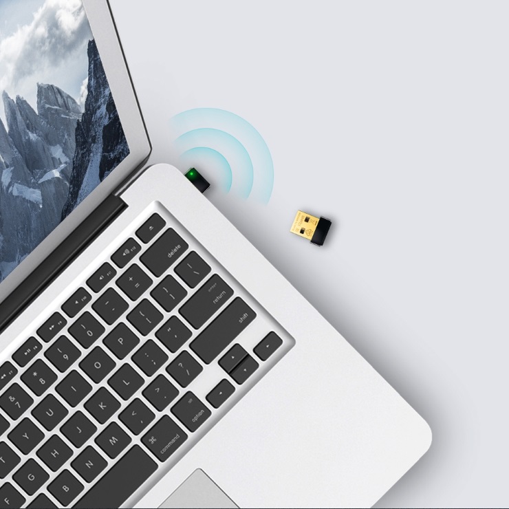 Bộ chuyển đổi USB Wifi chuẩn N TPlink TL-WN725N tin hoc dai viet