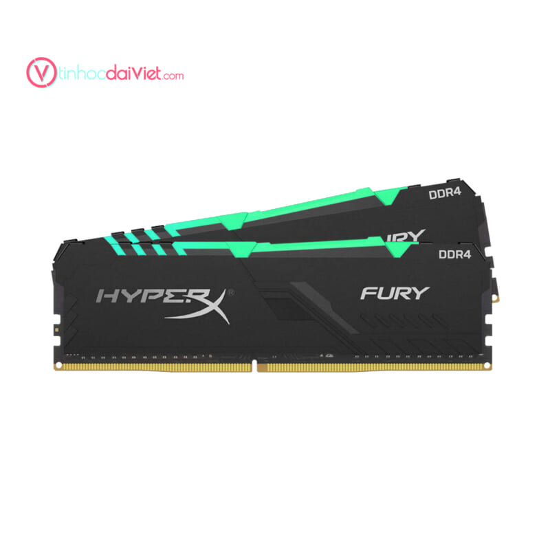 RAM DDR4 Kingston Hyper X Fury RGB Kit 2 x 8 GB 3200 MHz HX432C16FB3AK216 2