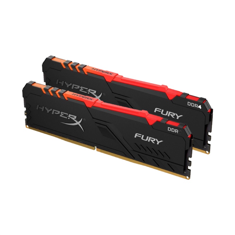 RAM DDR4 Kingston Hyper X Fury RGB Kit 2 x 8 GB 3200 MHz HX432C16FB3AK216