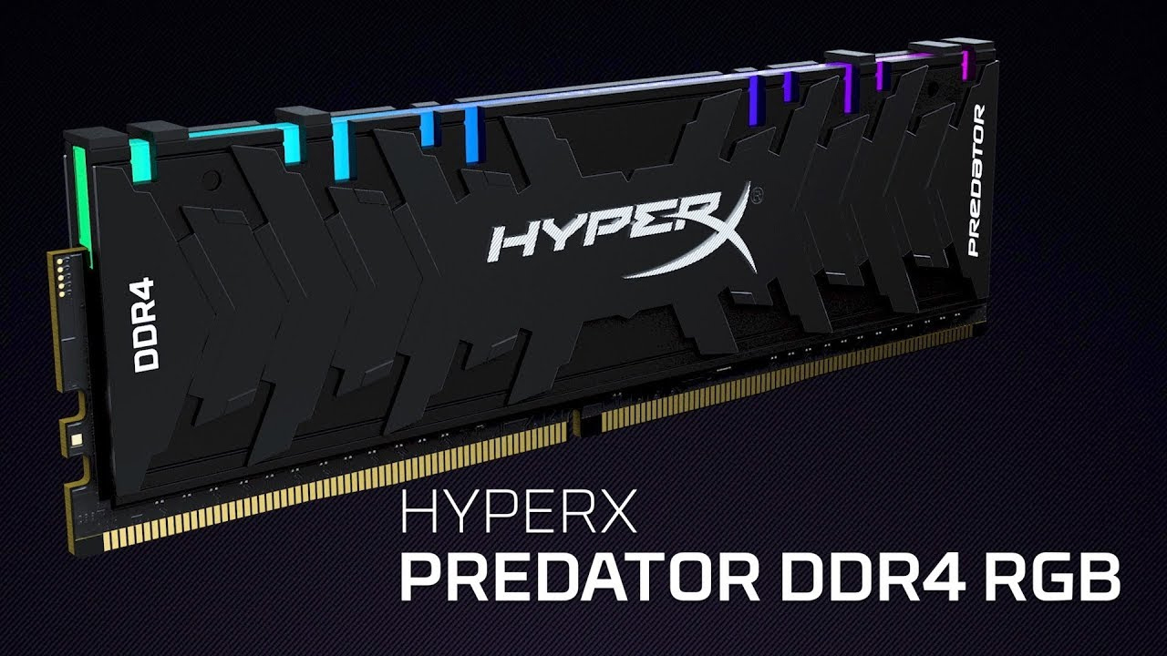 RAM DDR4 Kingston HyperX Predator RGB