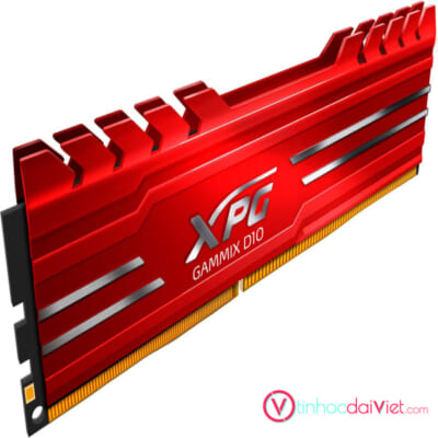 RAM Desktop Adata DDR4 XPG GAMMIX D10 8GB 3000 RED 3