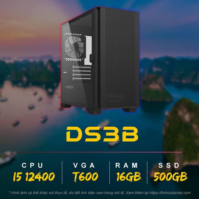 PC Thiet Ke THDV DS3B i5 12400 Quadro T600
