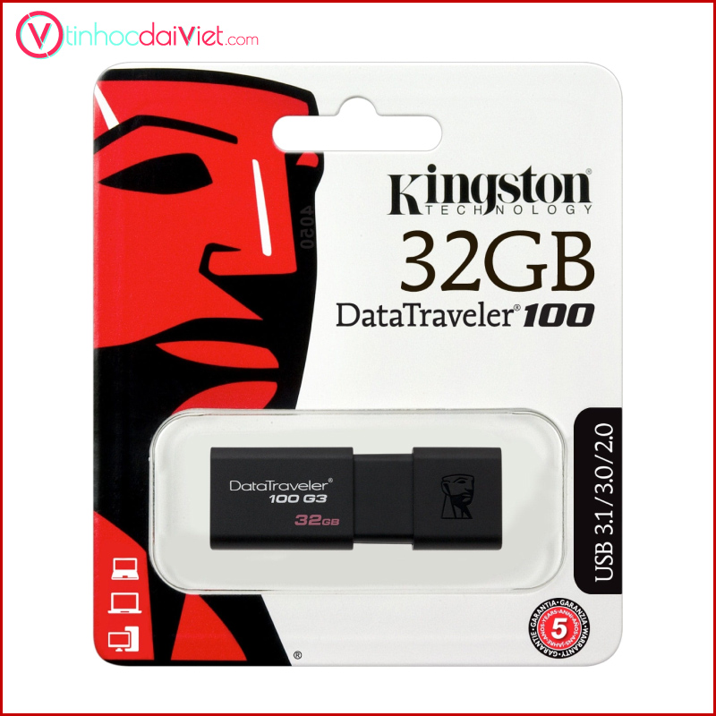 USB Kingston 32GB DT100 G3 2