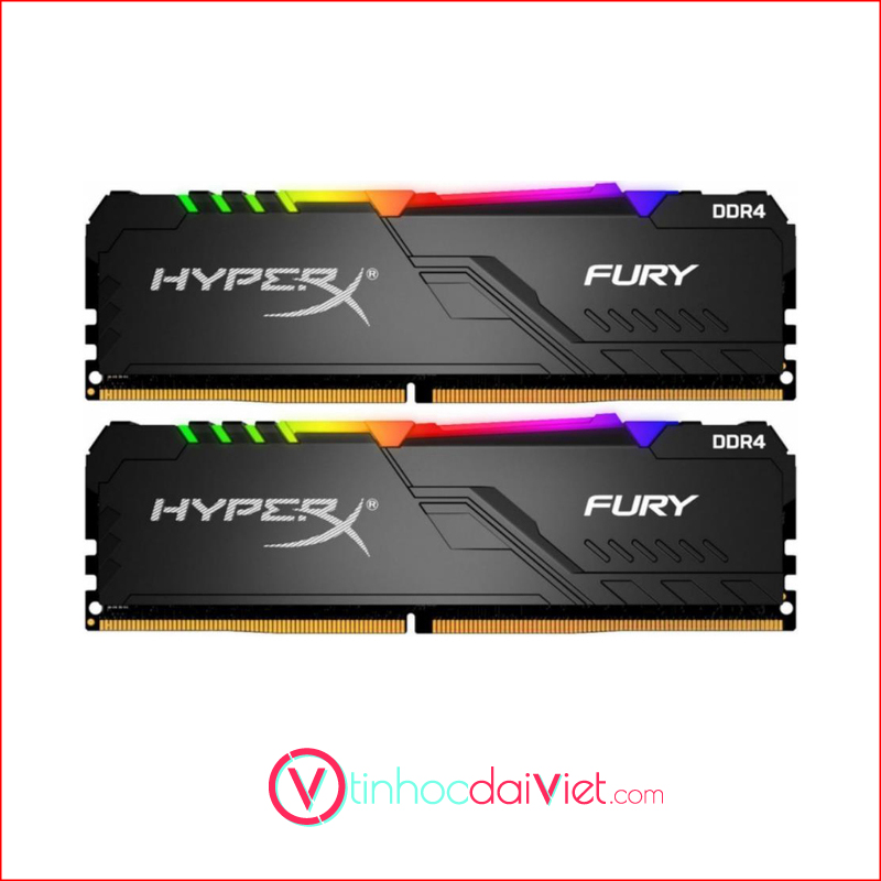 RAM DDR4 Kingston Hyper X Fury 16GB 32GB 3200MHz RGB