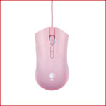 chuột gaming bjx m9 pink rgb led
