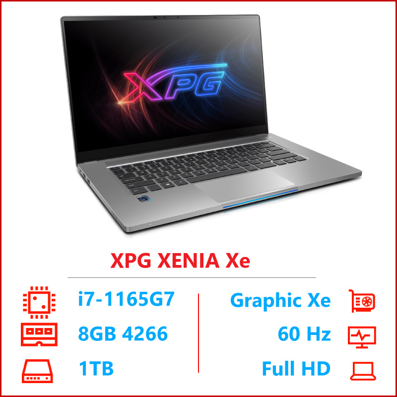 laptop gaming ultrabook Adata XPG XENIA Xe 11