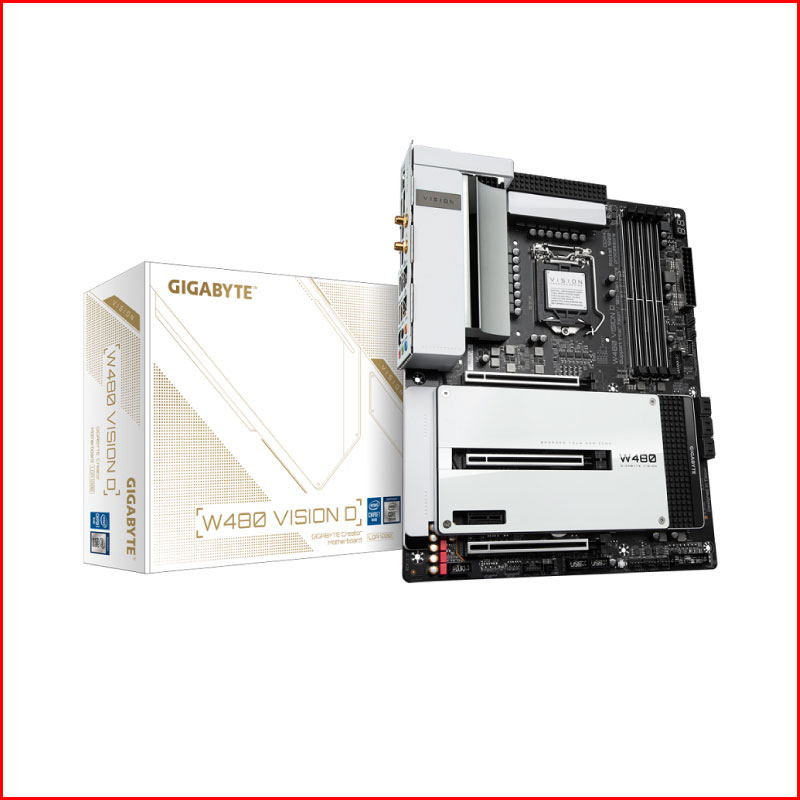 Mainboard Gigabyte W480 Vision D W480Socket 1200mATX