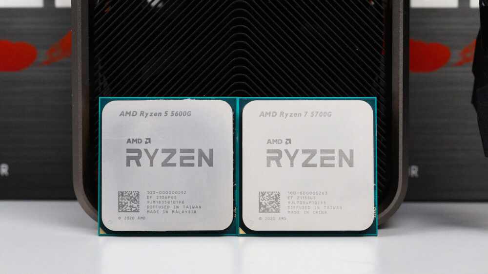 AMD Ryzen 5600G va 5700G