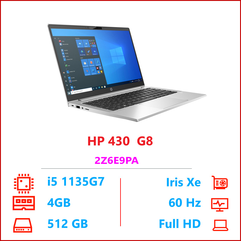 Laptop HP 430 G8 2Z6E9PA i5 1135G74GB256GB SSD