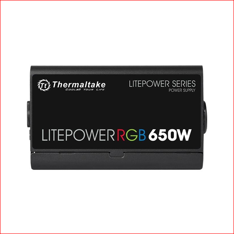 PSU Nguon May Tinh Thermaltake Litepower 650W RGB 80 Plus230VRGBLTP 650AL2NK 3