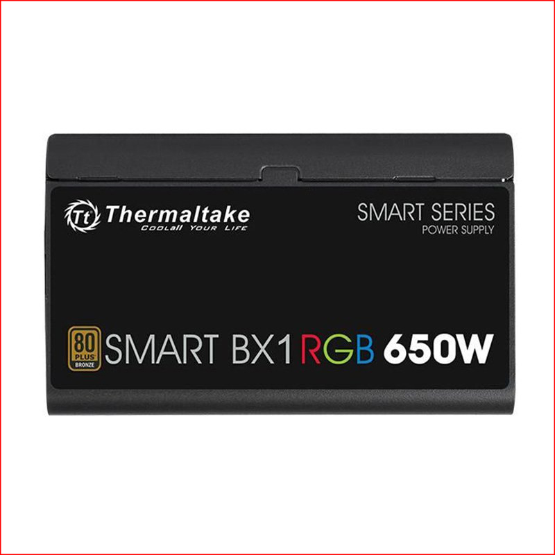 PSU Nguon May Tinh Thermaltake Smart BX1 650W RGB 80Plus240VRGBSP 650AH2NKB 2