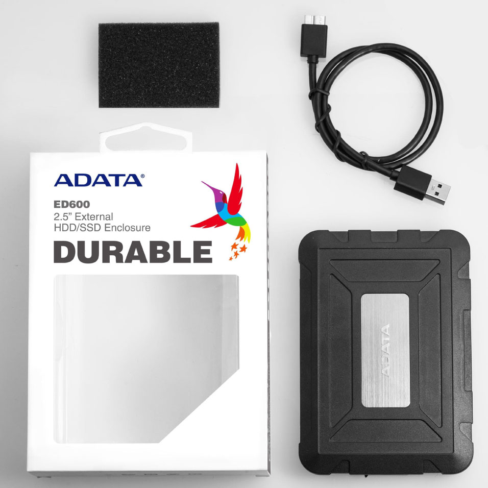 Box SSD Adata ED600 3