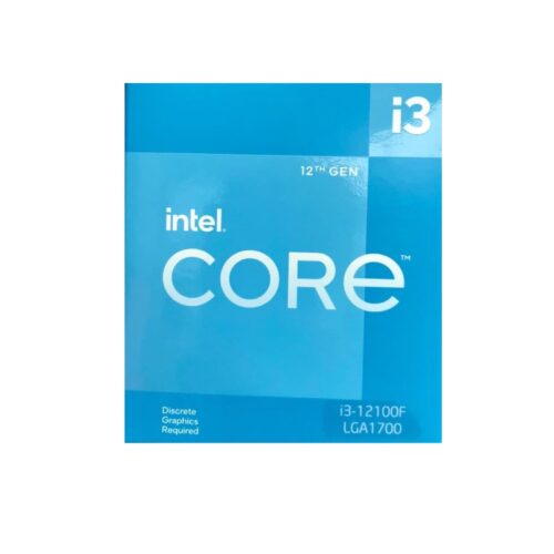 CPU Intel Core i3 12100F 4C 8TSocket 17003.3GHz 4.3GHz 2