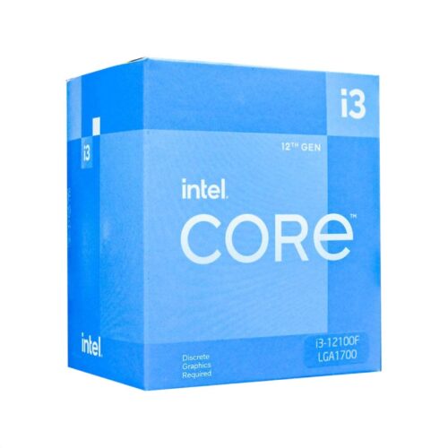 CPU Intel Core i3 12100F 4C 8TSocket 17003.3GHz 4.3GHz