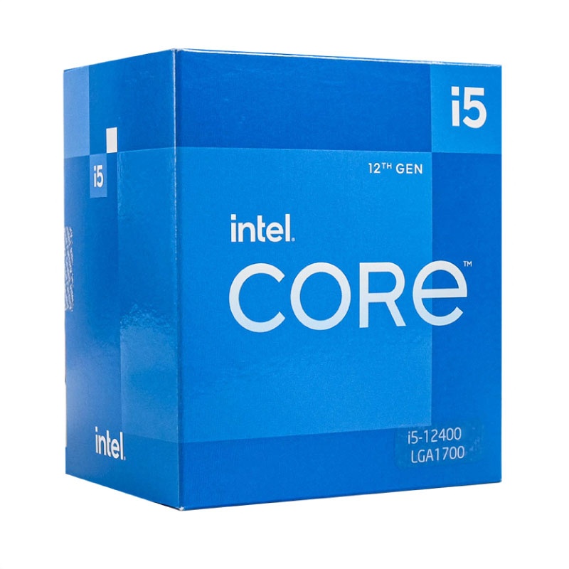 CPU Intel Core i5 12400 12400f