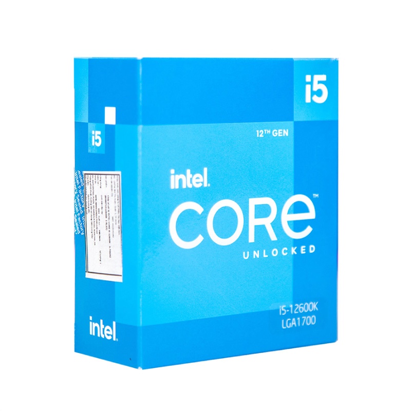CPU intel Core i5 12600K 3.7 GHz Up To 4.9 GHz10C16T125W 1