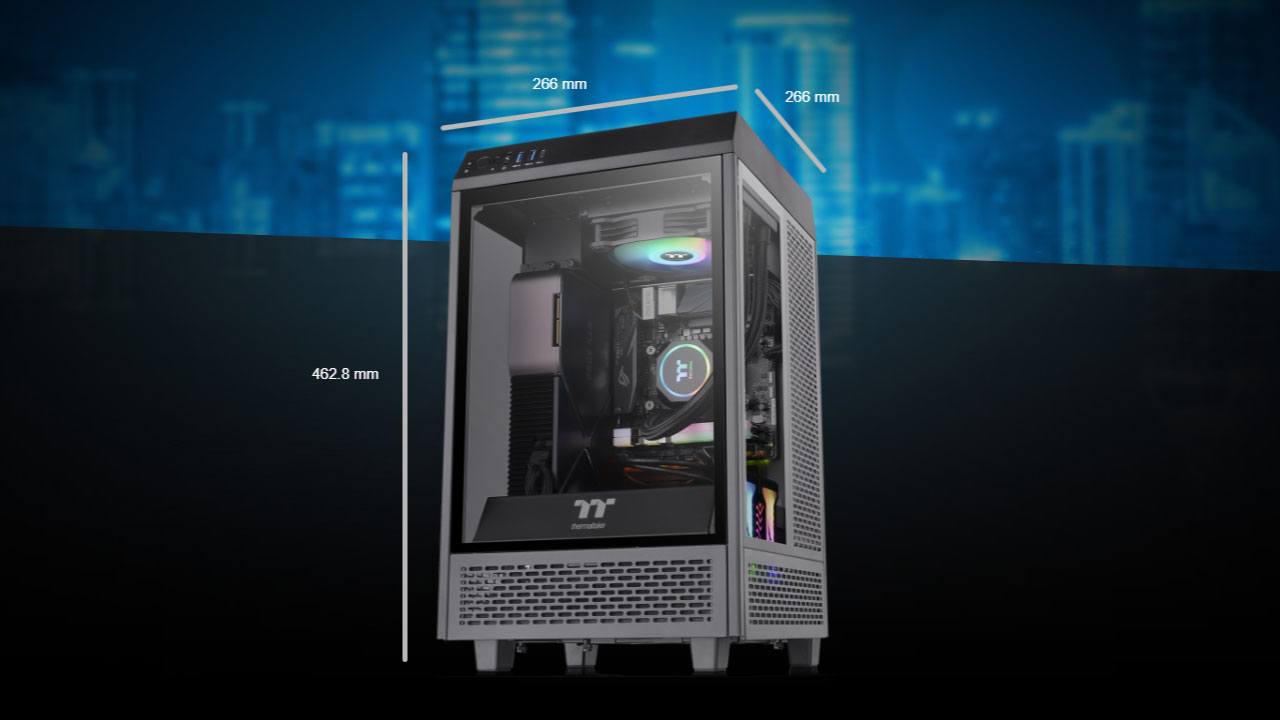 Case May Tinh Thermaltake The Tower 100 4