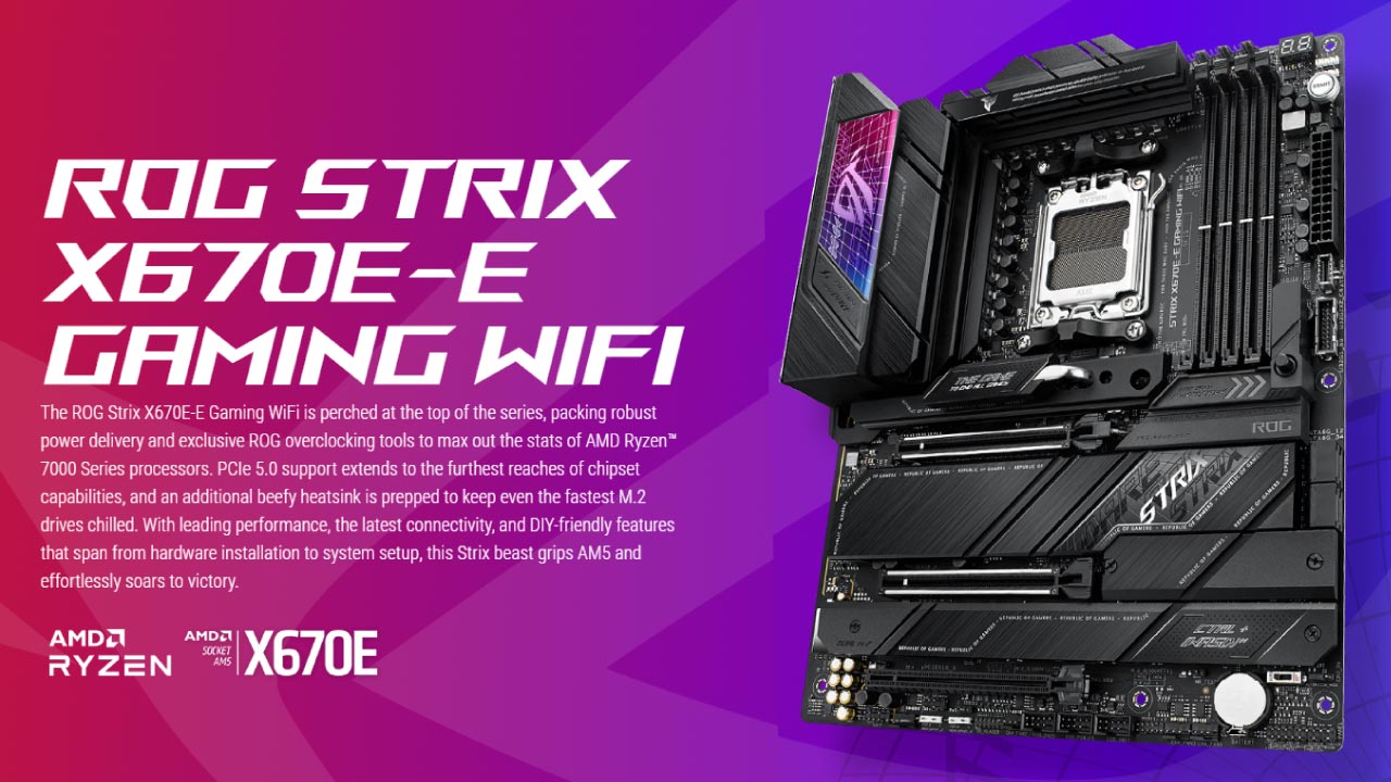 Dac Diem Noi Bat Cua Mainboard Asus Rog Strix X670E E Gaming WiFi