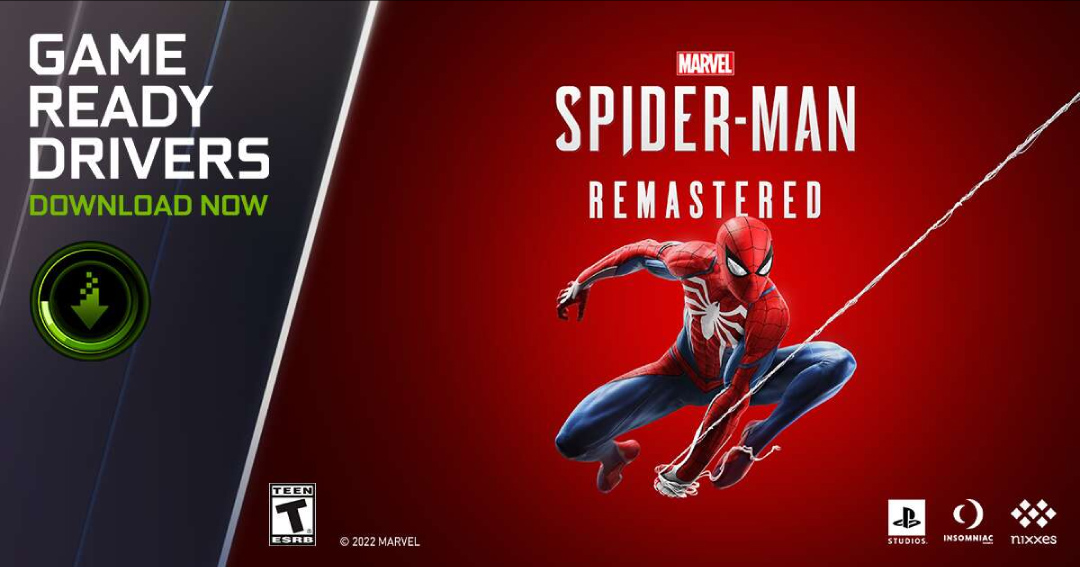 GeForce Game Ready Driver 516.94 WHQL Mang Den Su Toi Uu Hoa RTX Cho Marvels Spider Man Remastered 2