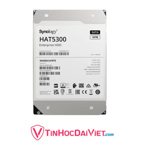 HDD NAS Synology HAT5300 16T 3.5 InchSata 37200 RPM 3