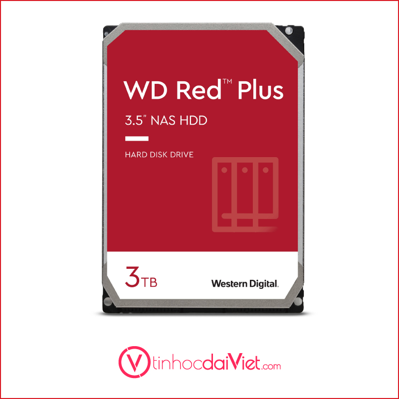 HDD Western Digital Red Plus 3TB WD30EFZX Chuyen NAS