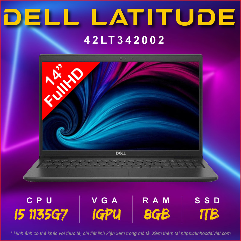 Laptop Dell Latitude 3420 42LT342002 (i5-1135G7/8GB/HDD1TB) | Tin Học Đại  Việt