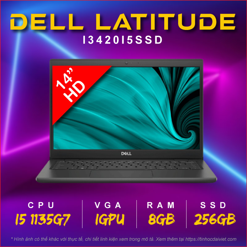 Laptop Dell Latitude 3420 L3420I5SSD (i5 1135G7/8GB/256GB NVMe/14
