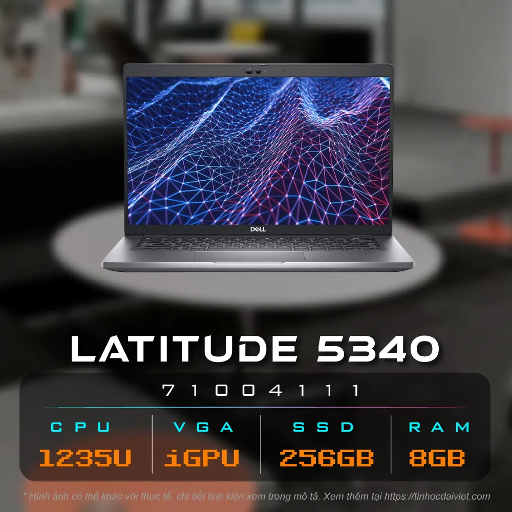Laptop Dell Latitude 5430 71004111 i5 1235U 8GB 256GB 14.0 FHD Den