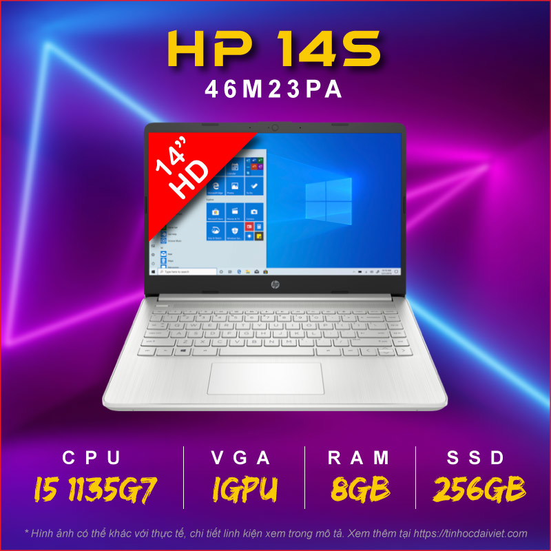 Laptop HP 14s dq2545TU 46M23PA 020622