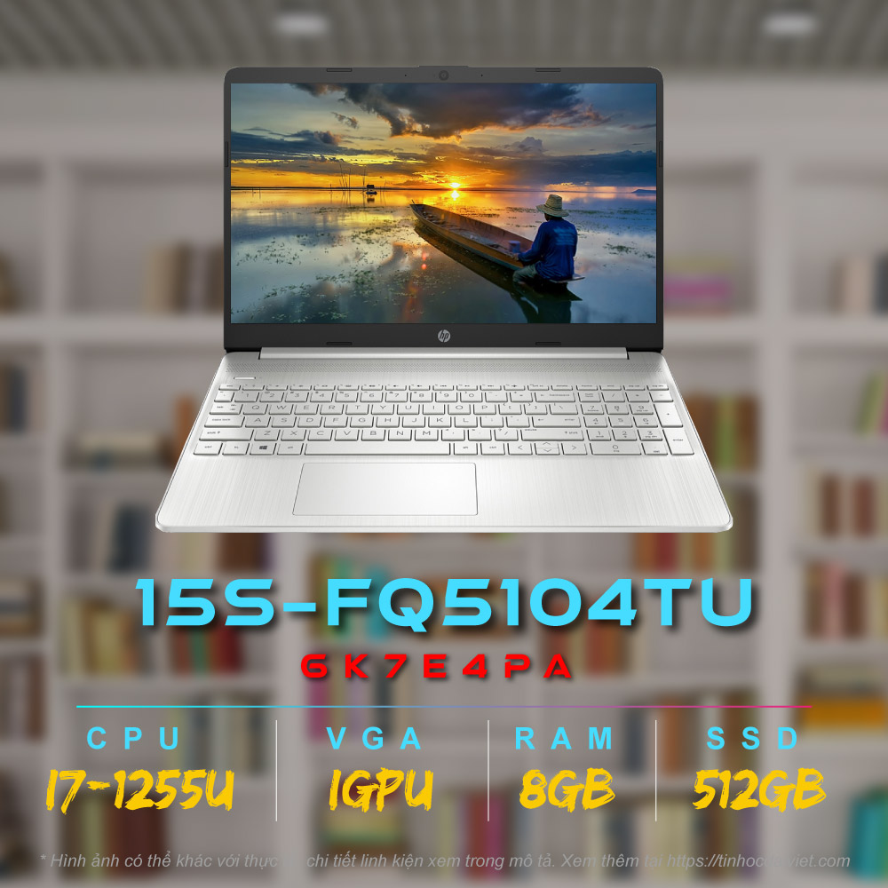 Laptop HP 15s fq5079TU 6K799PA i5 1235U8GB512GB