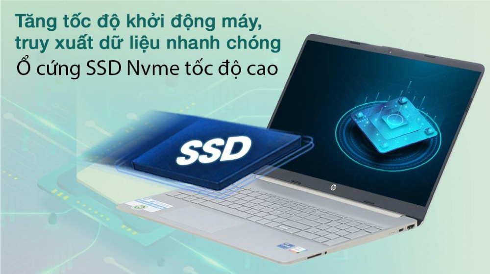 Laptop HP 15s fq5104TU 6K7E4PA i7 1255U8GB512GB 3