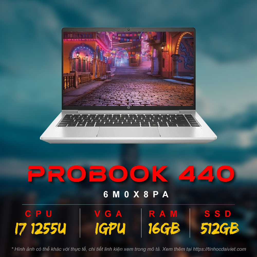 Laptop HP ProBook 440 G9 6M0X8PA Chinh Hang i7 1255U16GB512GBBac 1