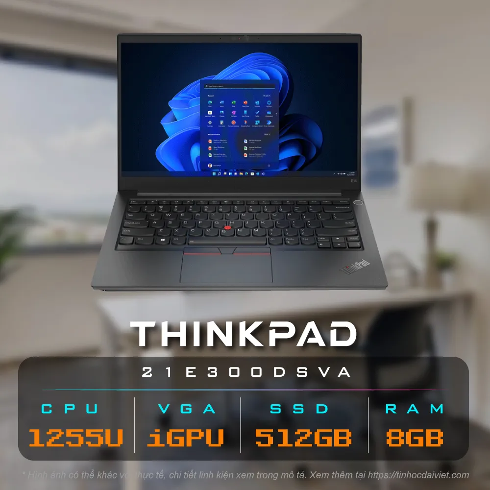 Laptop Lenovo ThinkPad E14 Gen4 21E300DSVA Chinh Hang i5 1235U512GB8GB14 FHD 2