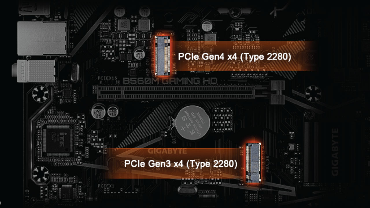 Mainboard Gigabyte B560M Gaming HD 8