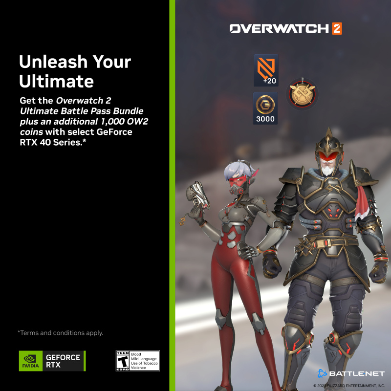 NVIDIA Ra Mat Goi Overwatch 2 Ultimate Battle Pass Cho GPU GeForce RTX 40 1