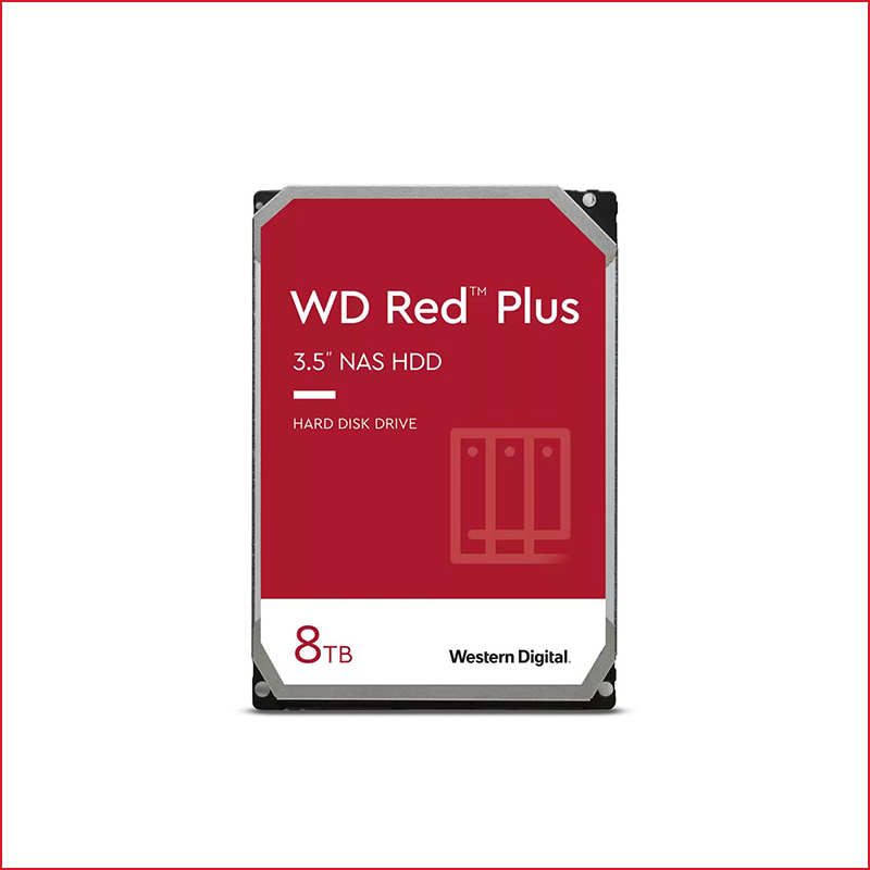 O Cung HDD WD80EFZX Red Plus 8TB 3