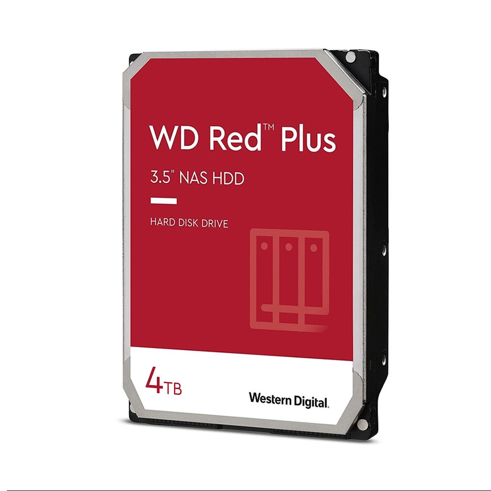 O Cung HDD Western Digital Red Plus 4TB WD40EFZX 3.5 inch5640 RPM128MB 1