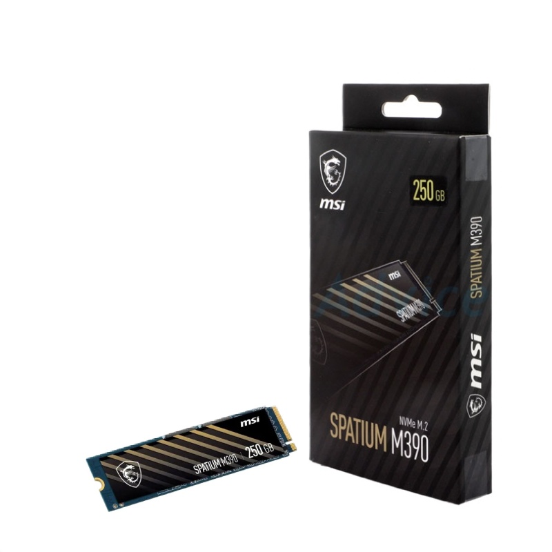 O Cung SSD MSI Spatium M390 250GB NVMe M 2