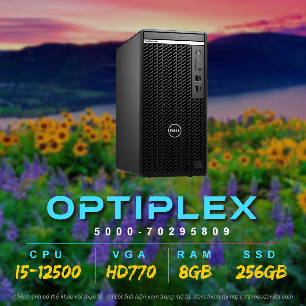 PC Dell Optiplex 5000 Tower 70295809 Chinh Hang i5 125008GB256GBDP