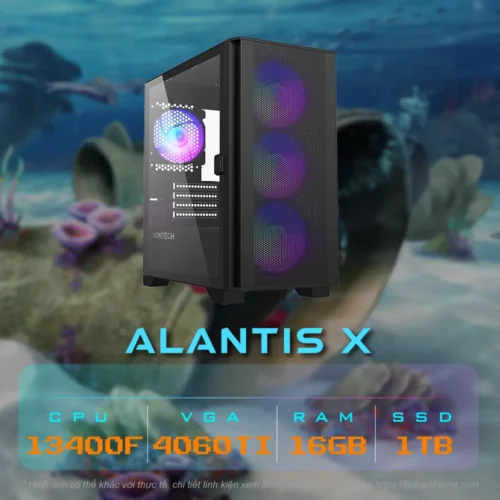 PC Gaming Dai Viet Atlantis X v2023 i5 13400F B760M 16GB 1TB RTX 4060 Ti 8GB