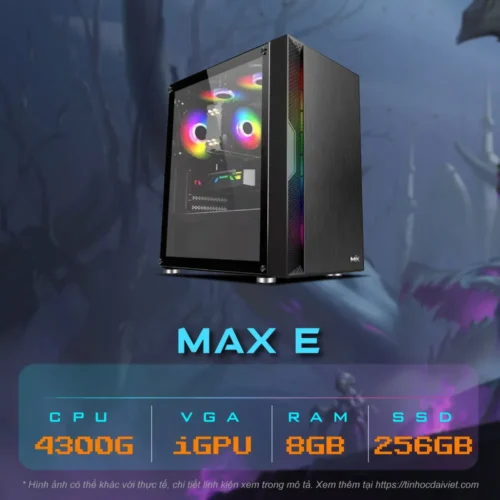 PC Gaming Dai Viet MAX E Gen 3 AMD Ryzen 3 4300G 8GB 256GB