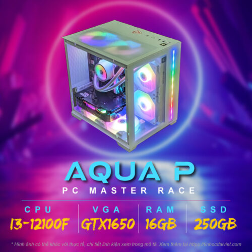 PC Gaming Master Race PCMR Aqua Series P v2023