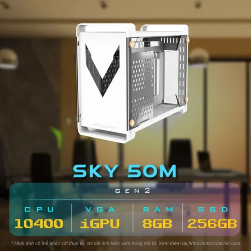 PC Mini Dai Viet SKY 50M GEN 2 Intel i5 10400 8GB 256GB Wifi BLT