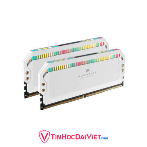 RAM Corsair Dominator Platinum RGB 32GB White 5200MHz Chinh Hang 2x16GBCMT32GX5M2B5200C40DDR5 2