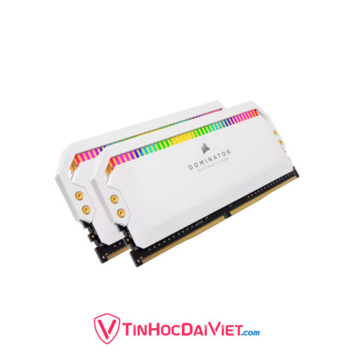 RAM Corsair Dominator Platinum RGB 32GB White Chinh Hang 2x16GB3200MHzCMT32GX4M2E3200C16WDDR4 3