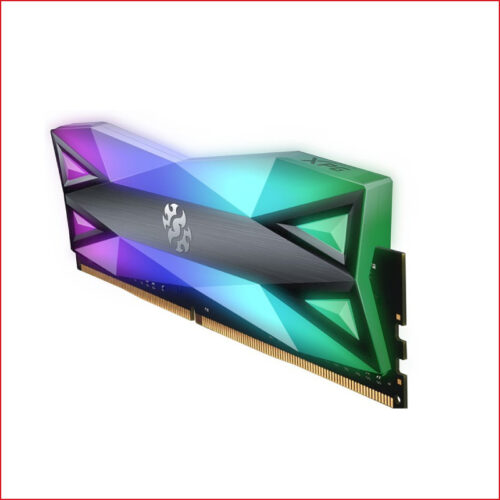RAM Desktop Adata XPG Spectrix D60 8GB Gray RGB 3200 MHzDDR4AX4U32008G16A ST60