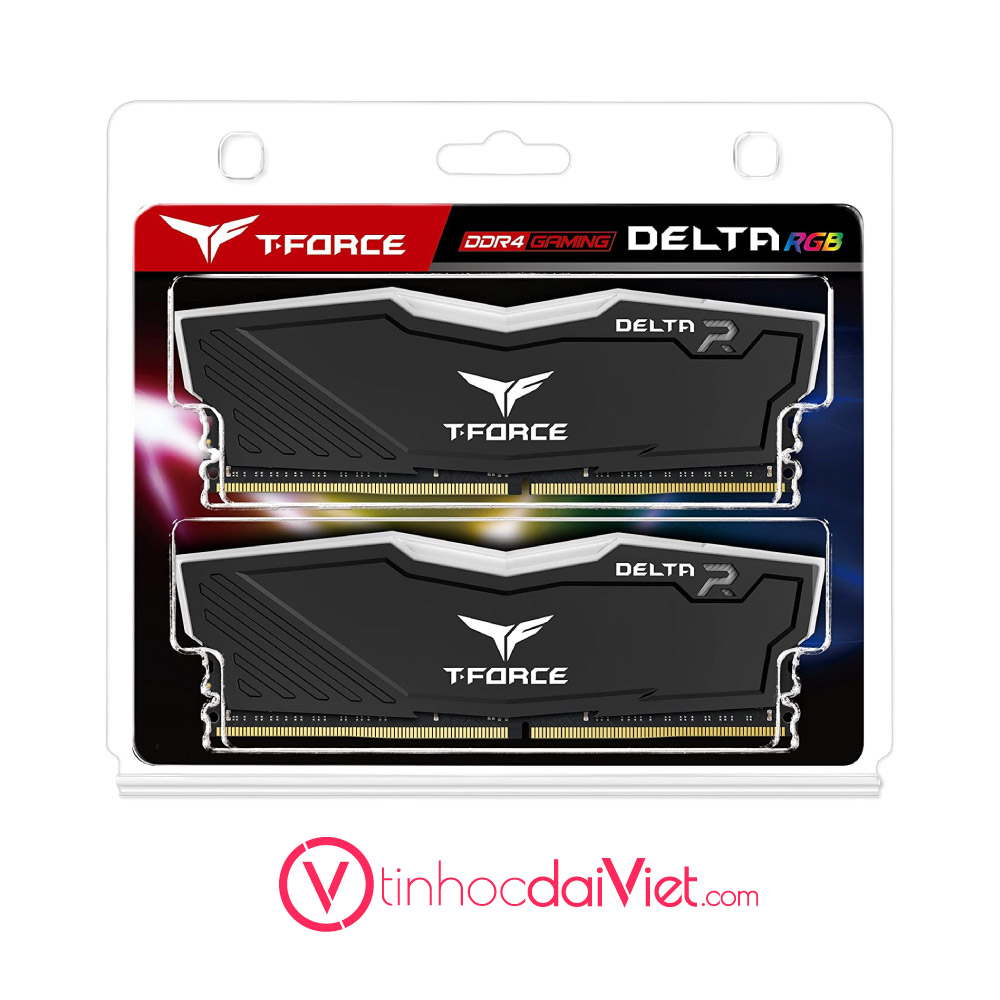 Ram DDR5 TeamGroup T Force Delta Black RGB 32GB 5200MHz 2x16GBCL38 1