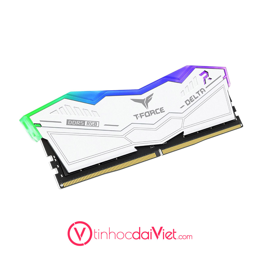 Ram DDR5 TeamGroup T Force Delta White RGB 32GB 5200MHz 2x16GBCL38 2