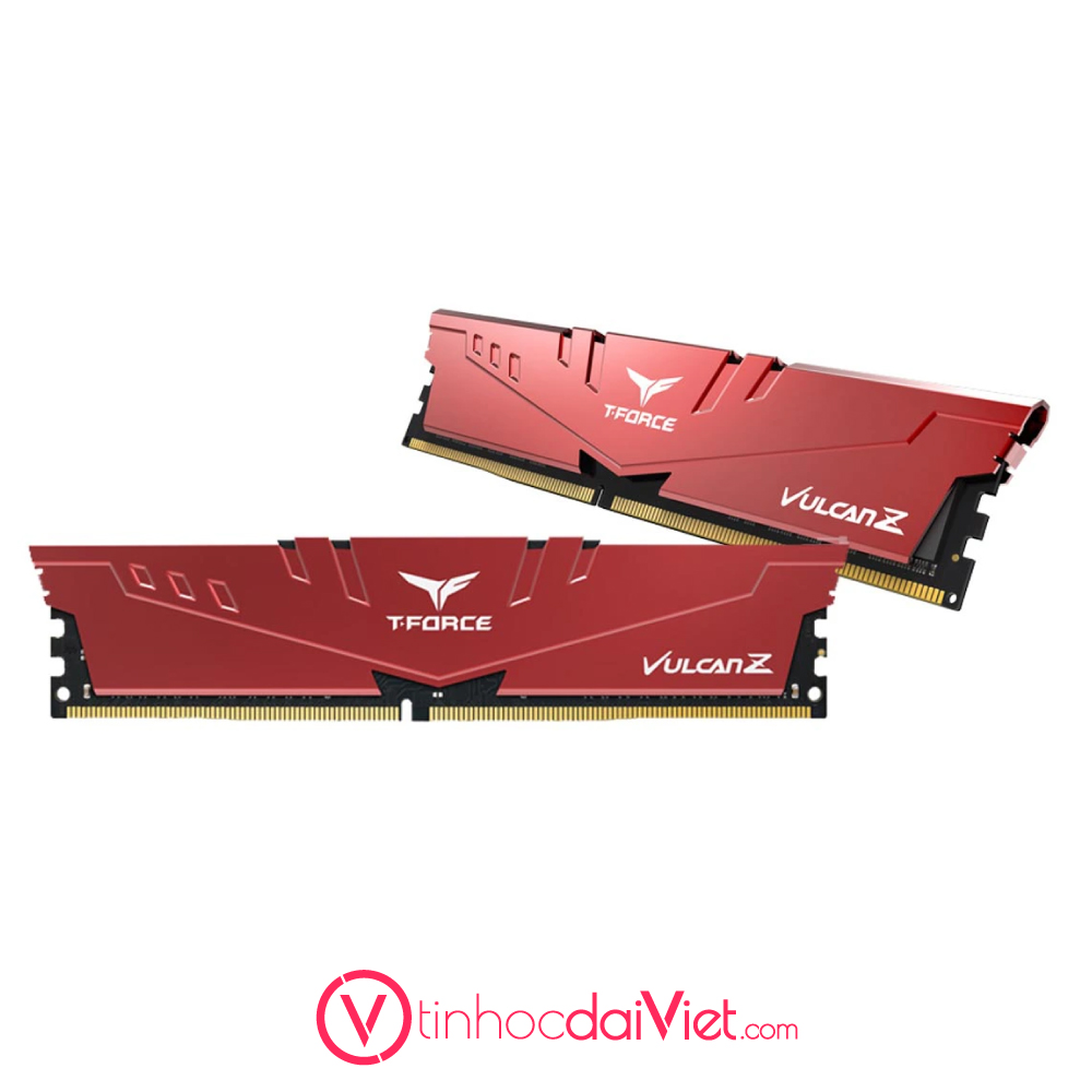 Ram TeamGroup T Force Vulcan Z Red 8GB 3200MHz DDR4 TLZRD48G3200HC16C01 10
