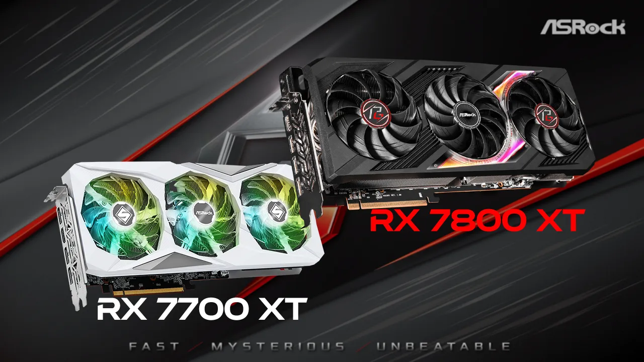 Ro Ri Danh Sach RX 7800 XT 16GB Va RX 7700 XT 12GB Cua AMD 1
